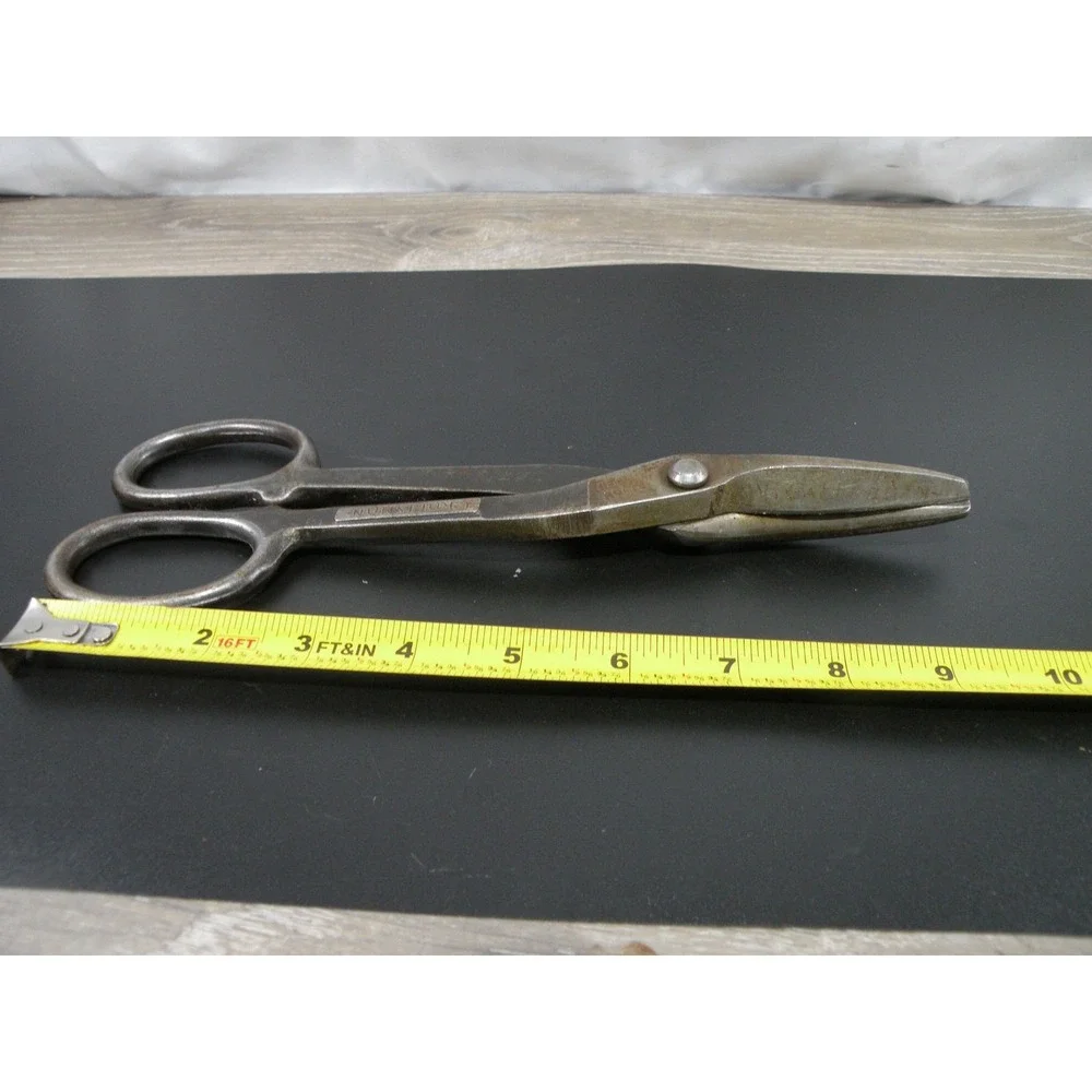 Vintage‎ Craftsman Straight Cut Tin Snips Aviation Shears Metalworking Tool